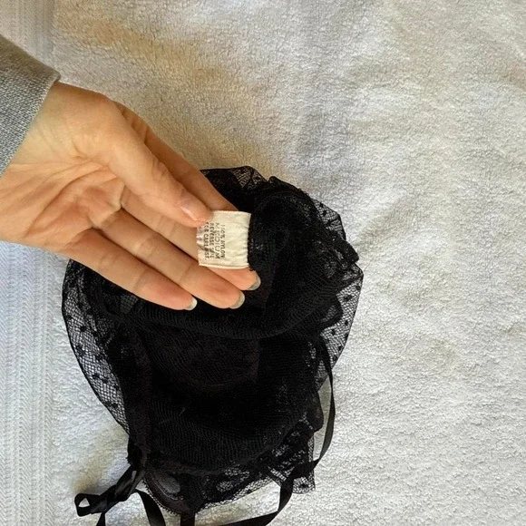 vintage black lace cami top - Picture 5 of 5